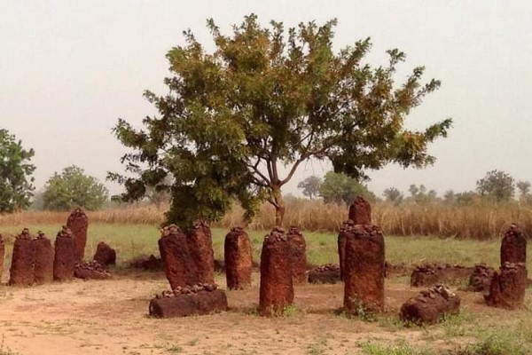 Stone circle in Georgetown or Janjanbureh